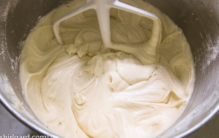 Finished Batter Looks Very "Creamy"
