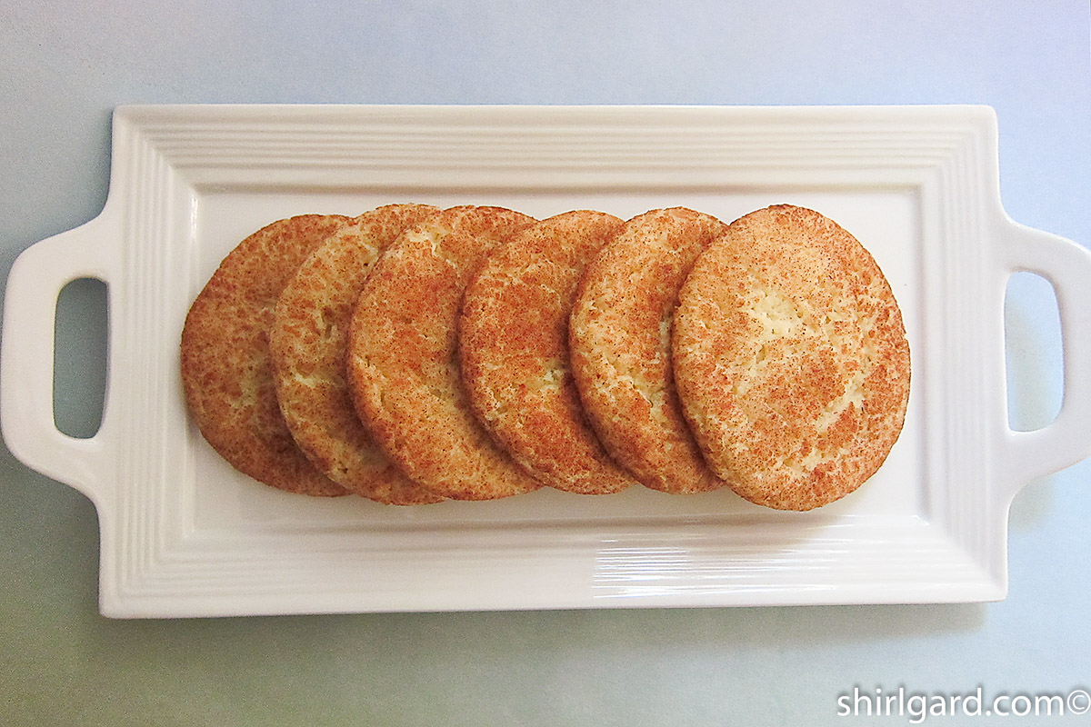 A Tray of Snickerdoodles