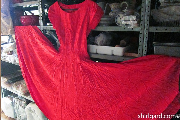 The Red Ballerina Dress