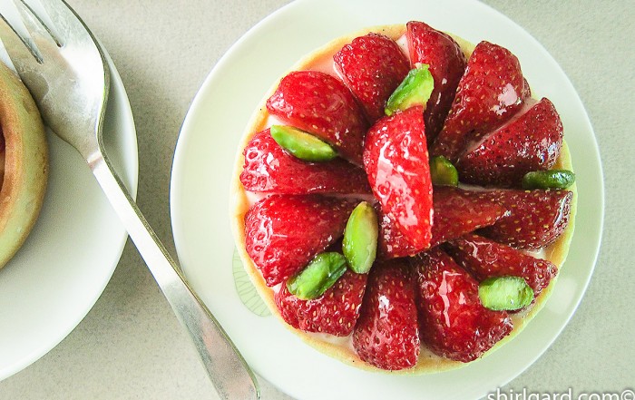Strawberry Tart with Diplomat Cream