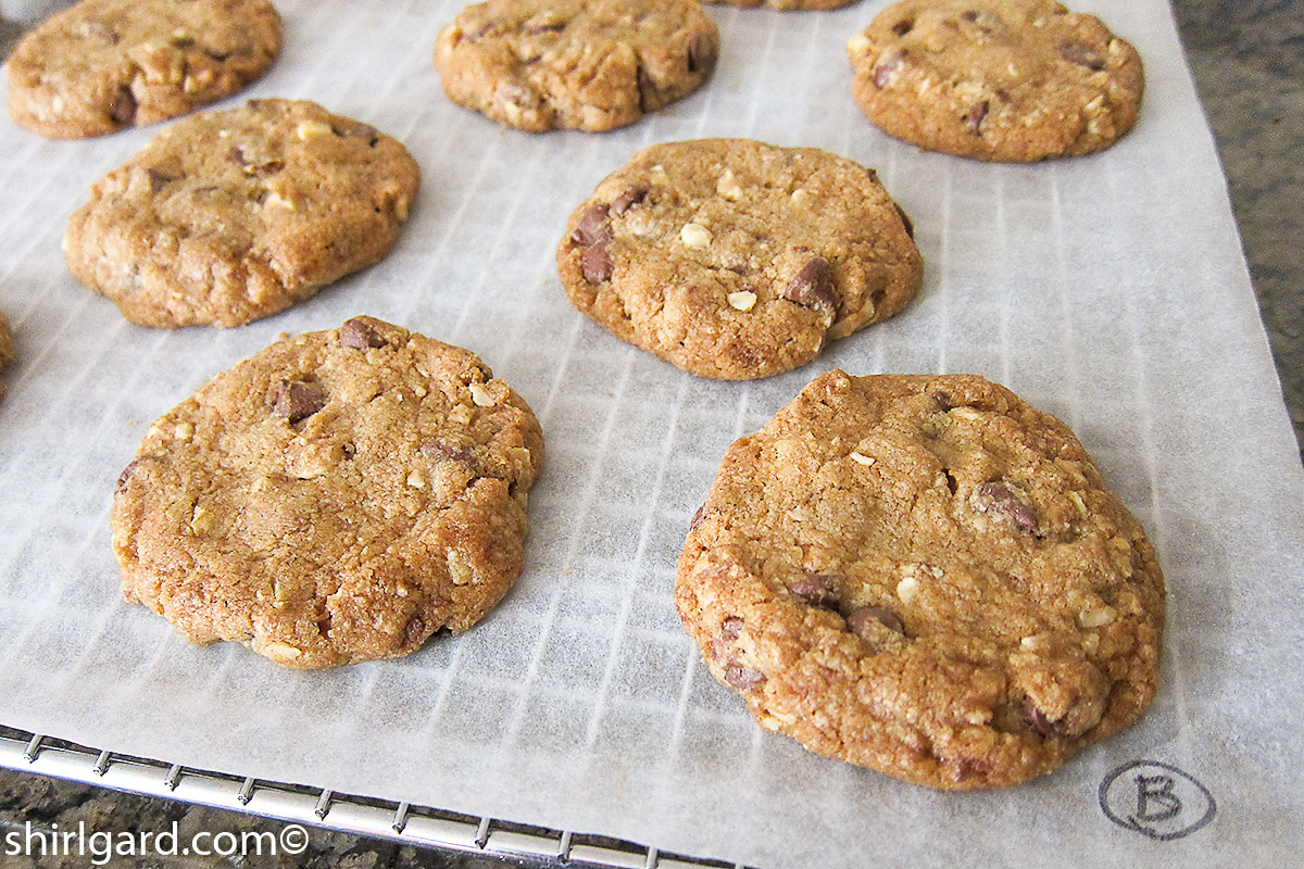 Chocolate Chip Cookies with Coconut Oil